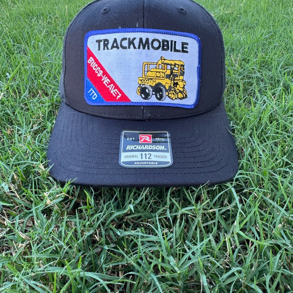 Richardson Black Trackmobile Hat